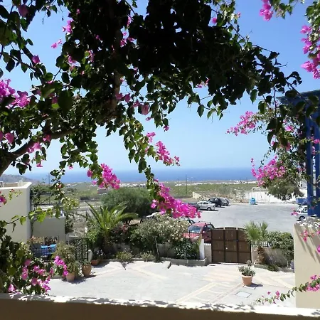 Santorious Flower Covered Apartment
