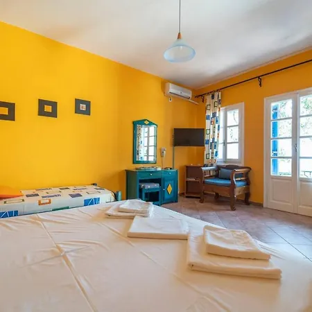 Santorious Flower Covered Apartment