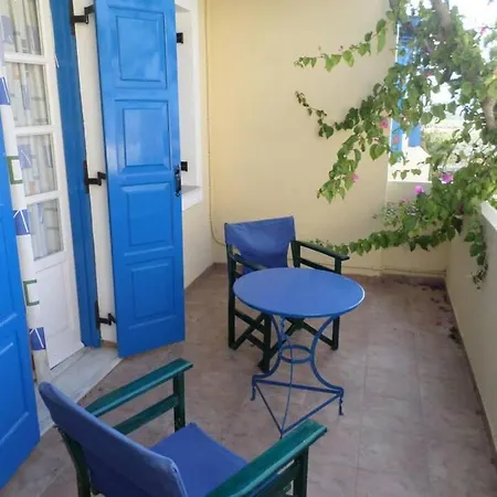 Santorious Flower Covered Apartment